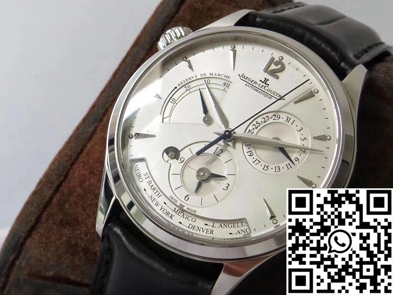 TravelReady Jaeger-LeCoultre Master Geographic Q1428421 ZF Factory Silver Dial 2083