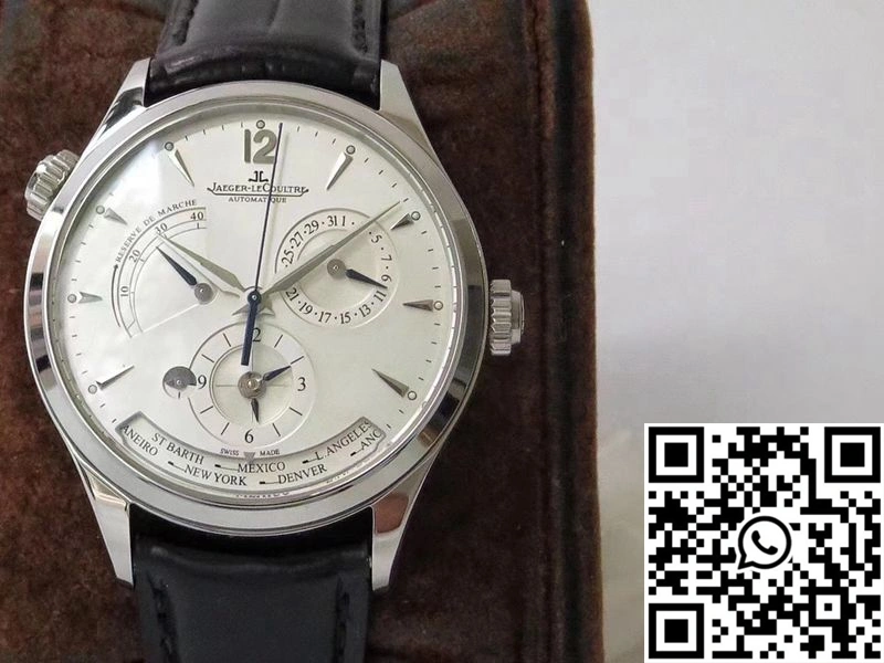 TravelReady Jaeger-LeCoultre Master Geographic Q1428421 ZF Factory Silver Dial 2083