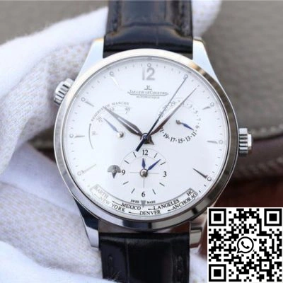 Jaeger-LeCoultre Master Geographic Steel 1428421 Silver Dial WellDesigned 2097