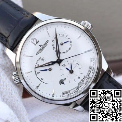 Jaeger-LeCoultre Master Geographic Steel 1428421 Silver Dial WellDesigned 2097