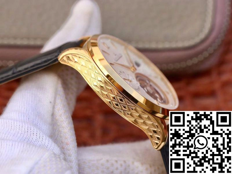 Packable Jaeger-LeCoultre Master Grande Tourbillon 18K Yellow Gold White Dial 2068