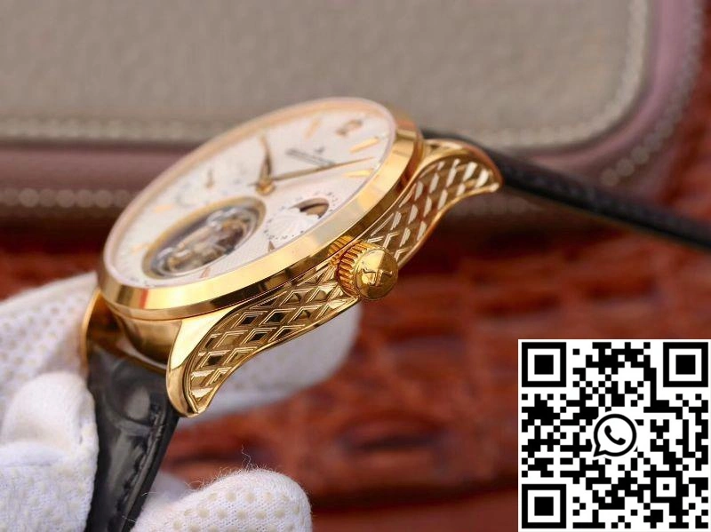 Packable Jaeger-LeCoultre Master Grande Tourbillon 18K Yellow Gold White Dial 2068