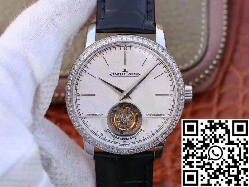 Lightweight Jaeger LeCoultre Master Grande Tradition Tourbillon 5086420 R8 Factory White Dial 2076