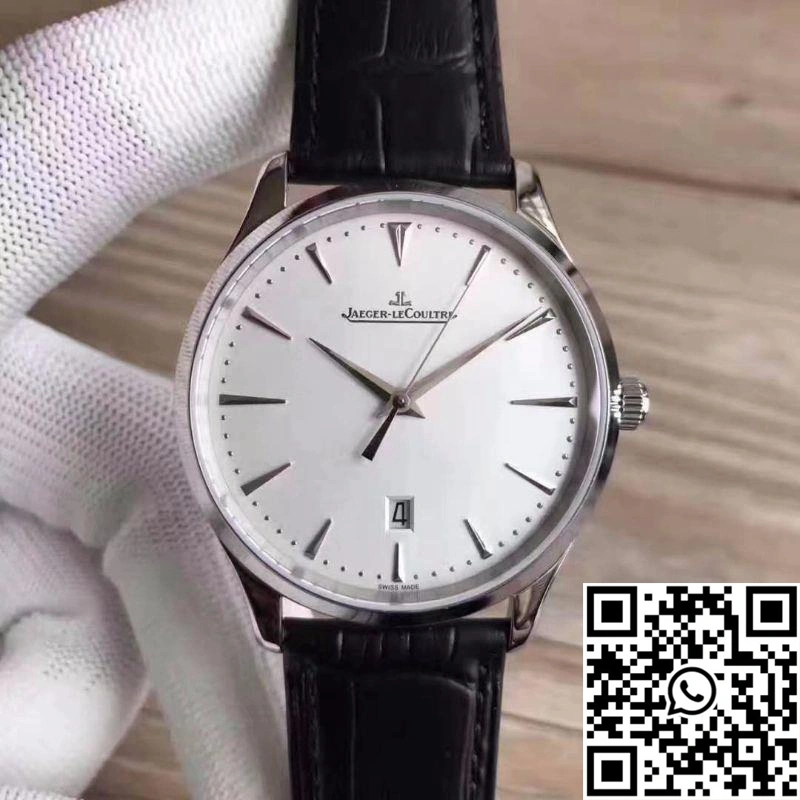 Jaeger-LeCoultre Master Ultra Thin Date 1288420 ZF Factory Silver Dial WaterResistant 2092