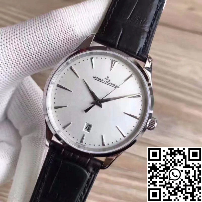 Jaeger-LeCoultre Master Ultra Thin Date 1288420 ZF Factory Silver Dial WaterResistant 2092