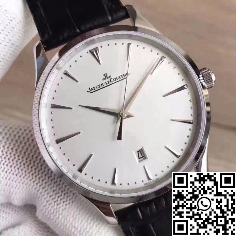 Jaeger-LeCoultre Master Ultra Thin Date 1288420 ZF Factory Silver Dial WaterResistant 2092