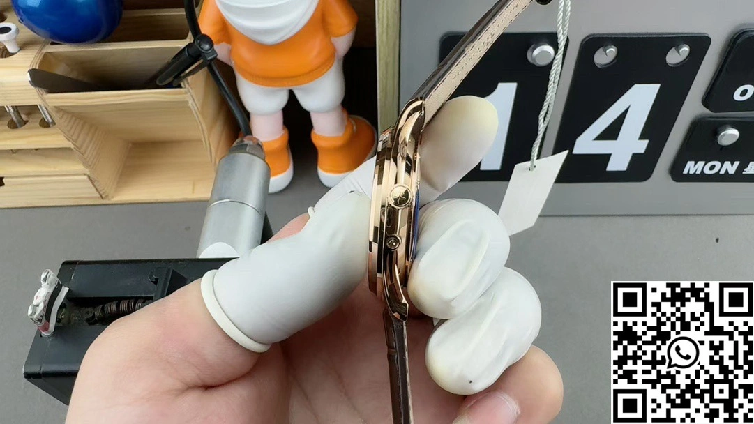 Thermal Jaeger LeCoultre Master Ultra Thin Moon 1362520 APS Factory Rose Gold White Dial 2063
