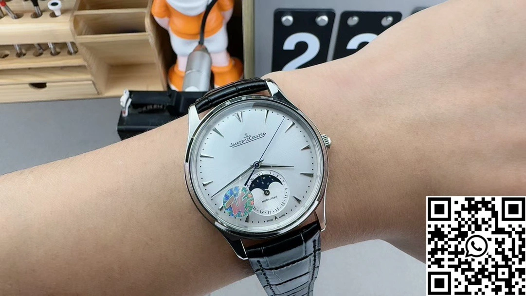 FreshLook Jaeger LeCoultre Master Ultra Thin Moon 1368420 APS Factory Silver Dial 2090