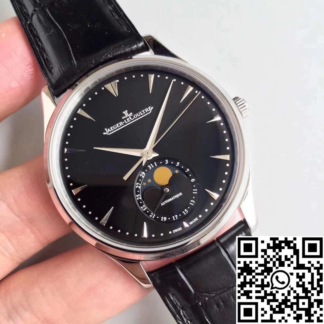 Jaeger-LeCoultre Master Ultra Thin Moon 1368470 ZF Factory Black Dial Breathable 2099