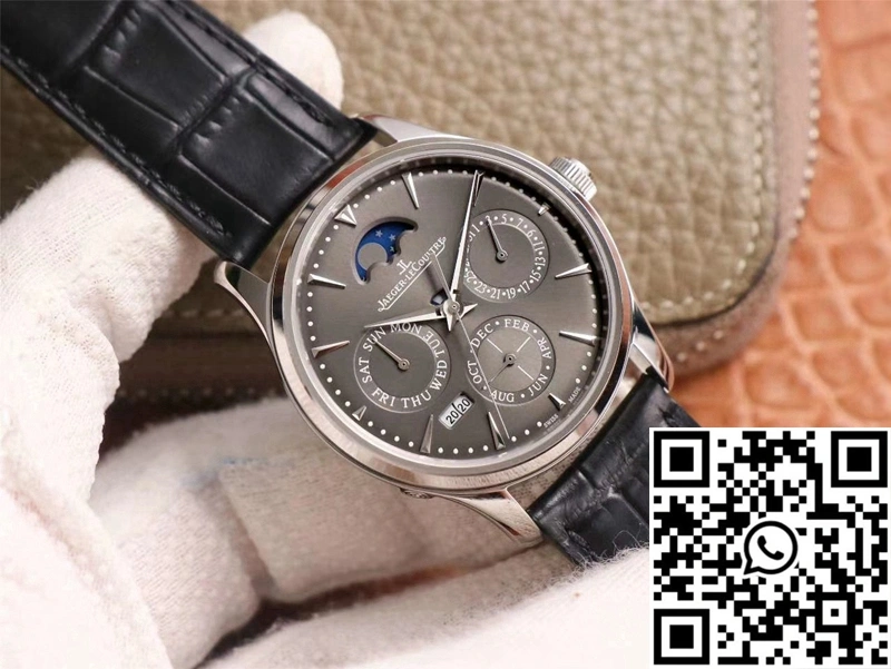 ZeroBulk Jaeger-LeCoultre Master Ultra Thin Moon Perpetual Calendar 130354J V9 Factory Gray Dial 2102