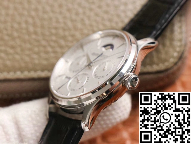 Comfortable Jaeger-LeCoultre Master Ultra Thin Moon Perpetual Calendar 130842J V9 Factory White Dial 2104