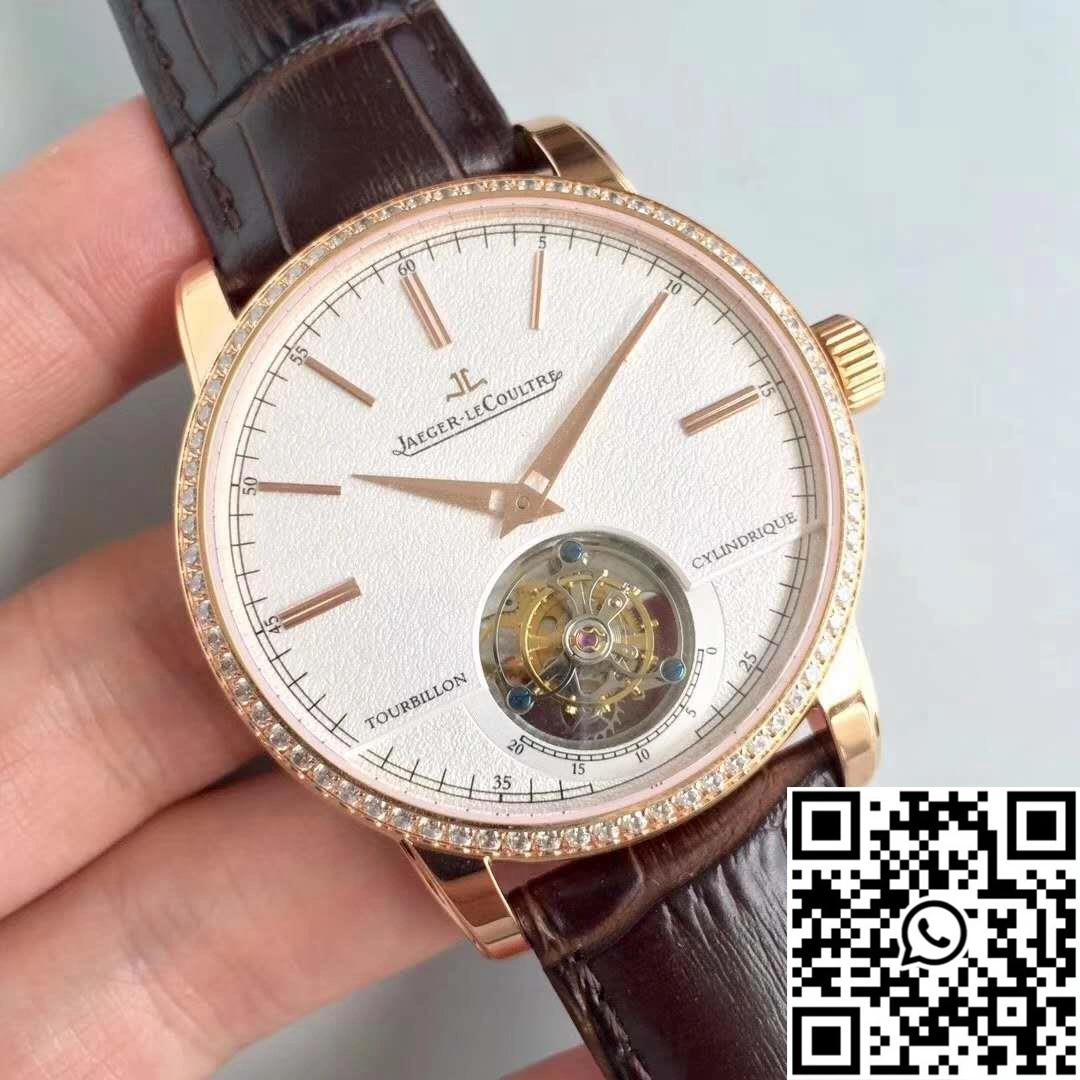 Jaeger-LeCoultre Master Ultra Thin Q1322410 Tourbillon Beige Dial Snug 2086