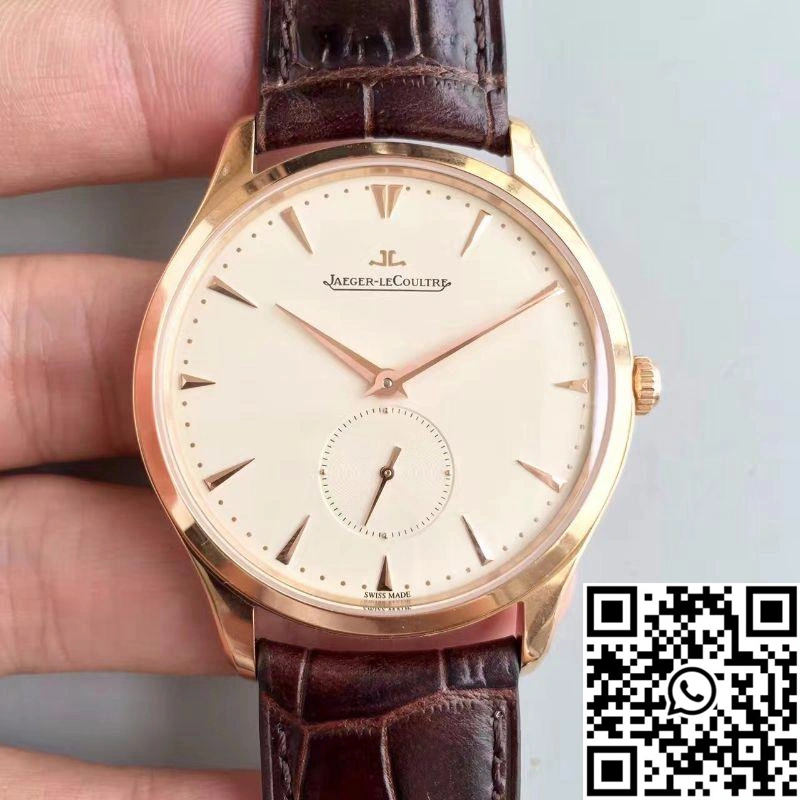 Upgraded Jaeger-LeCoultre Master Ultra Thin Q1352520 40MM ZF Factory Creamy Dial 2093