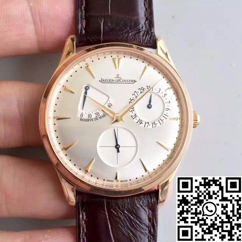 AllSeason Jaeger-LeCoultre Master Ultra Thin Reserve De Marche 1372520 ZF Factory Silver Dial 2075
