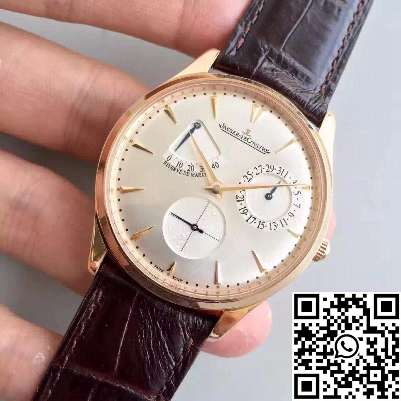 AllSeason Jaeger-LeCoultre Master Ultra Thin Reserve De Marche 1372520 ZF Factory Silver Dial 2075