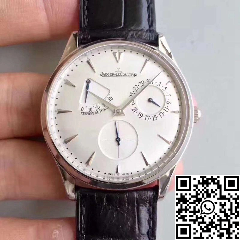 Jaeger-LeCoultre Master Ultra Thin Reserve De Marche 1378420 ZF Factory Silver Dial Sophisticated 2103