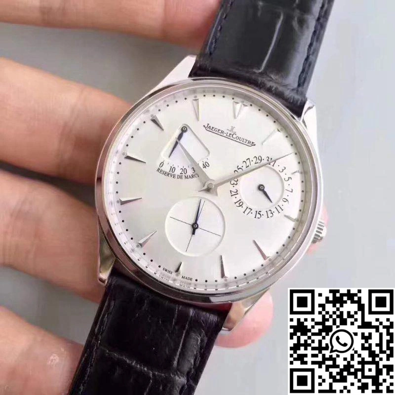 Jaeger-LeCoultre Master Ultra Thin Reserve De Marche 1378420 ZF Factory Silver Dial Sophisticated 2103