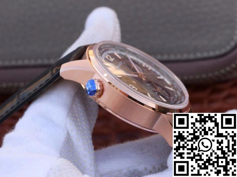 Jaeger-LeCoultre Polaris Geographic Rose Gold 904847J 42MM TWA Factory Black Dial Unisex 2060