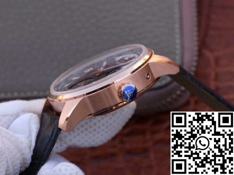 Jaeger-LeCoultre Polaris Geographic Rose Gold 904847J 42MM TWA Factory Black Dial Unisex 2060
