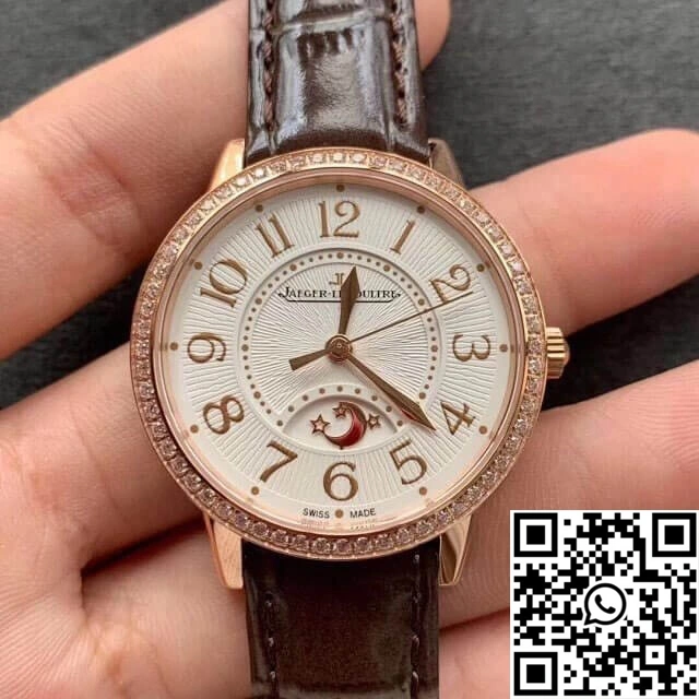 Jaeger LeCoultre Rendez Vous 3442440 ZF Factory Rose Gold Silver Dial HighPerformance 2119