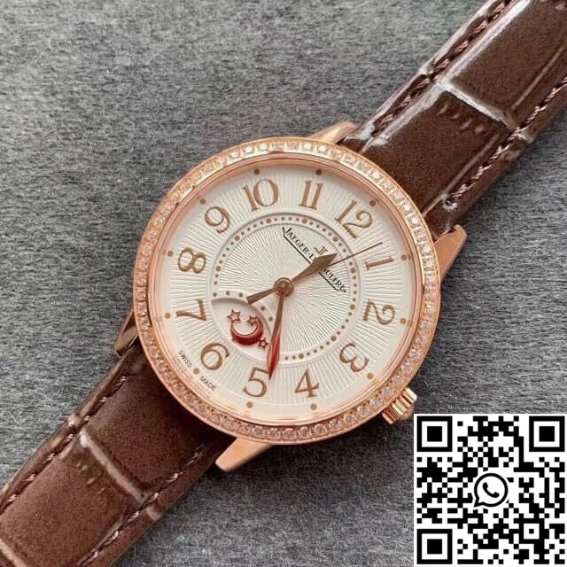 Jaeger LeCoultre Rendez Vous 3442440 ZF Factory Rose Gold Silver Dial HighPerformance 2119