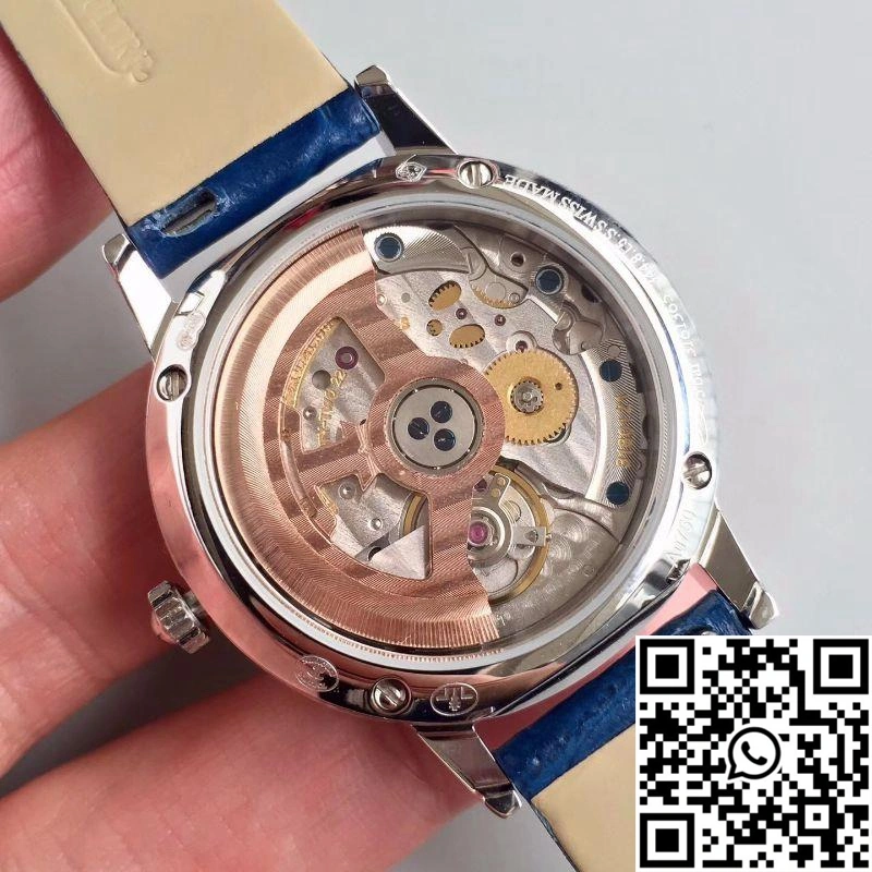 Premium Jaeger-LeCoultre Rendez-Vous 3448420 Blue Leather Strap White Dial 2106