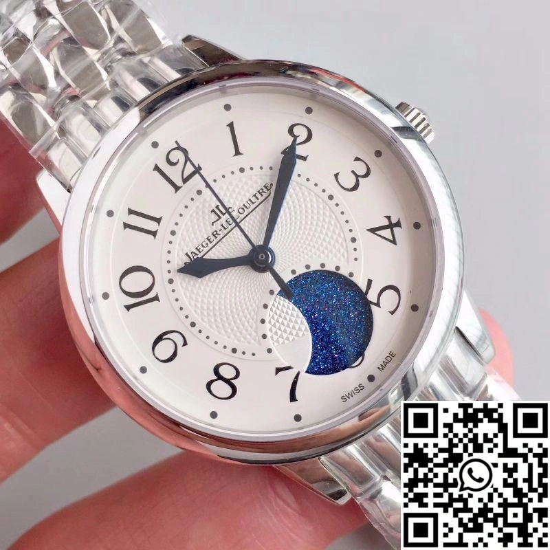 Popular Jaeger-LeCoultre Rendez-Vous 3448420 Stainless Steel Bracelet White Dial 2114