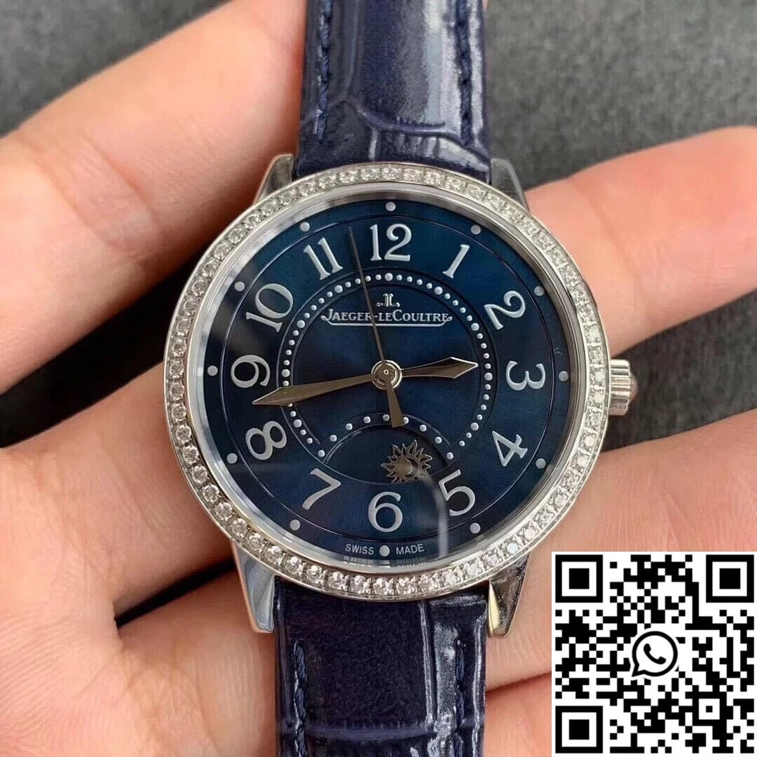 Jaeger LeCoultre Rendez Vous 3448480 ZF Factory Diamond Blue Dial Sophisticated 2112