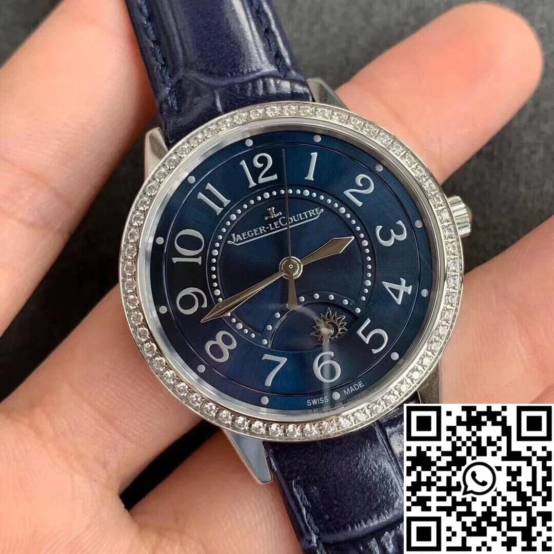 Jaeger LeCoultre Rendez Vous 3448480 ZF Factory Diamond Blue Dial Sophisticated 2112