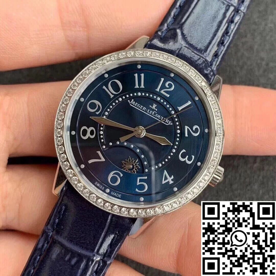 Jaeger LeCoultre Rendez Vous 3448480 ZF Factory Diamond Blue Dial Sophisticated 2112