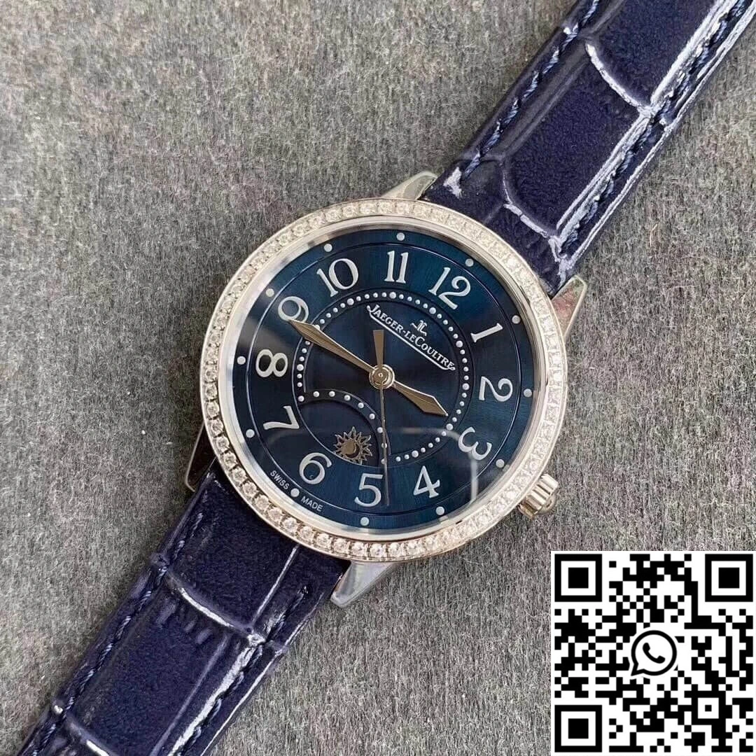 Jaeger LeCoultre Rendez Vous 3448480 ZF Factory Diamond Blue Dial Sophisticated 2112