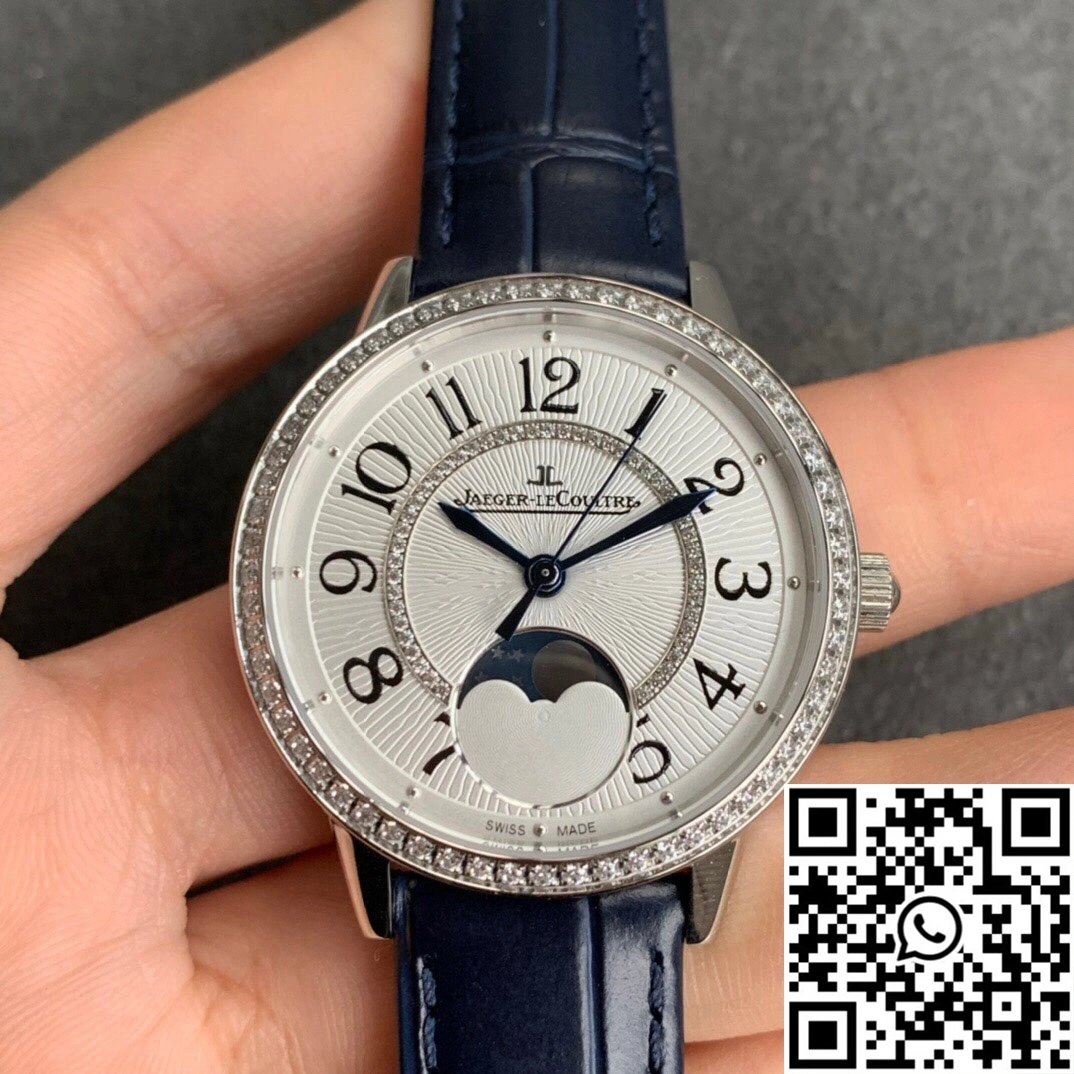 Breathable Jaeger LeCoultre Rendez Vous 3578430 ZF Factory Diamond White Dial 2117