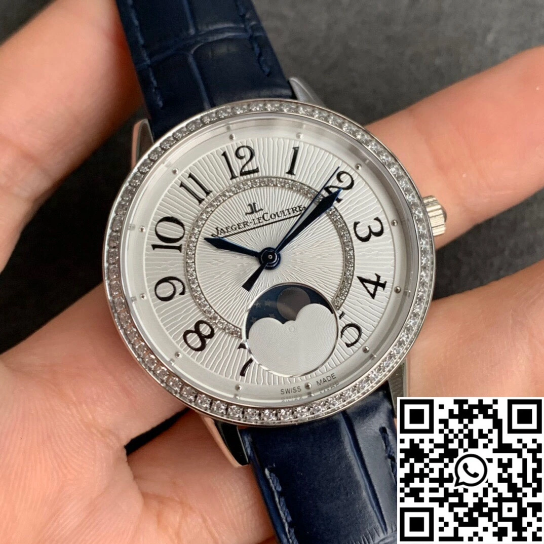 Breathable Jaeger LeCoultre Rendez Vous 3578430 ZF Factory Diamond White Dial 2117