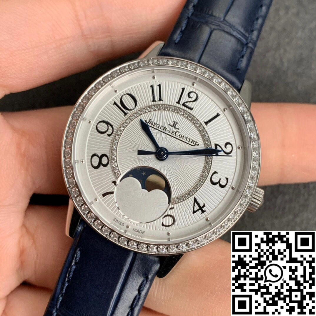 Breathable Jaeger LeCoultre Rendez Vous 3578430 ZF Factory Diamond White Dial 2117