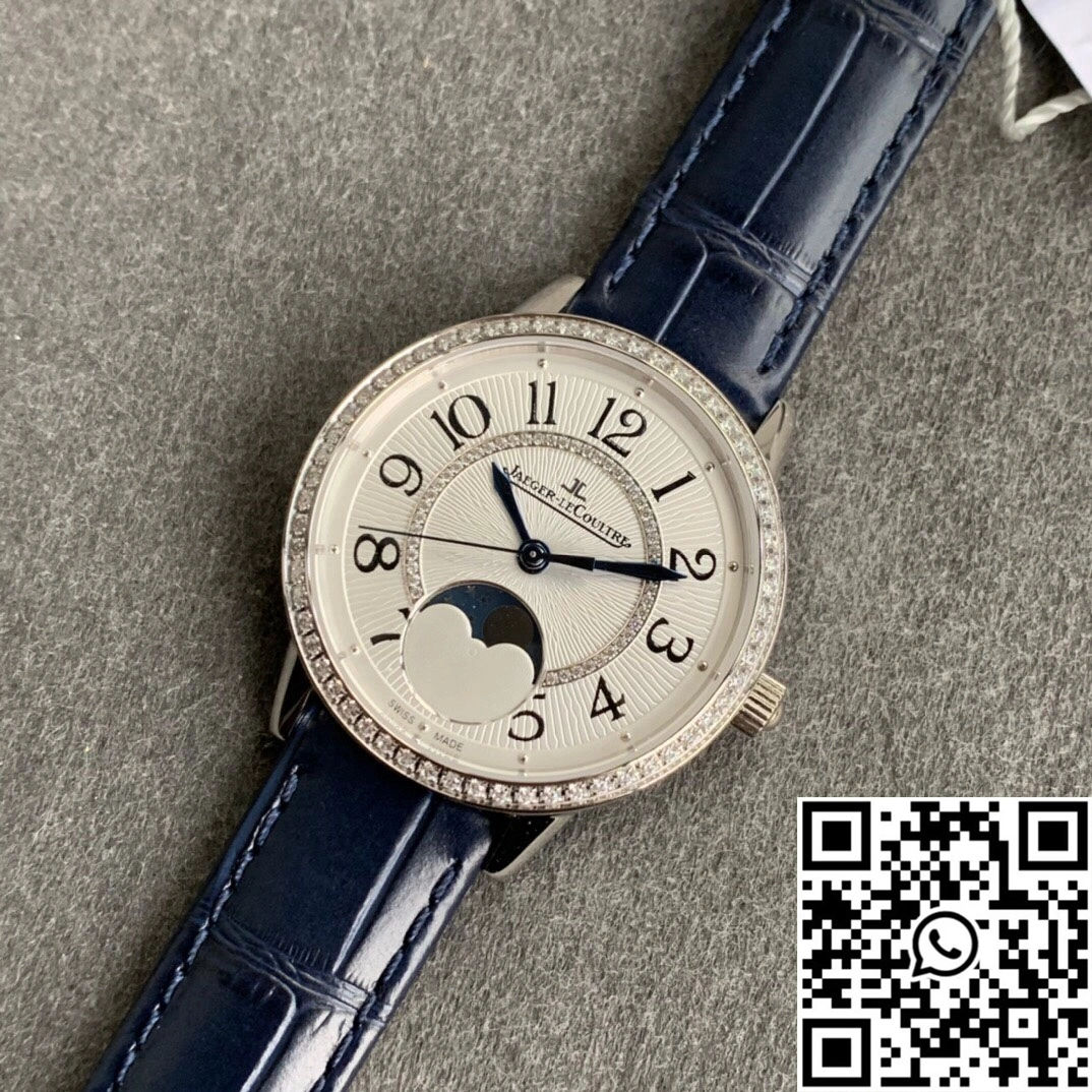 Breathable Jaeger LeCoultre Rendez Vous 3578430 ZF Factory Diamond White Dial 2117