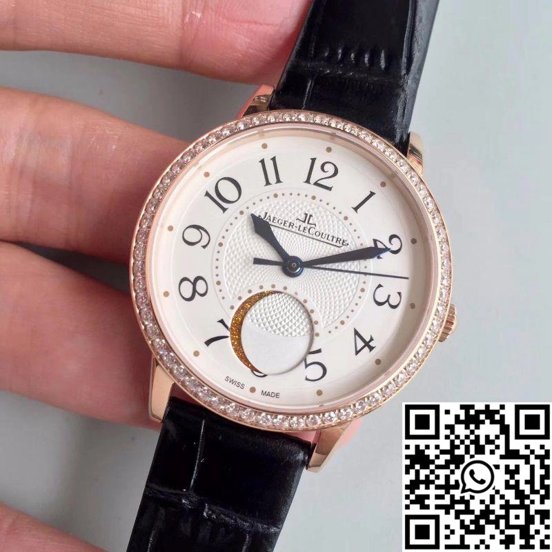 Jaeger-LeCoultre Rendez-Vous 3612420 34mm Rose Gold Case White Dial FreshLook 2120
