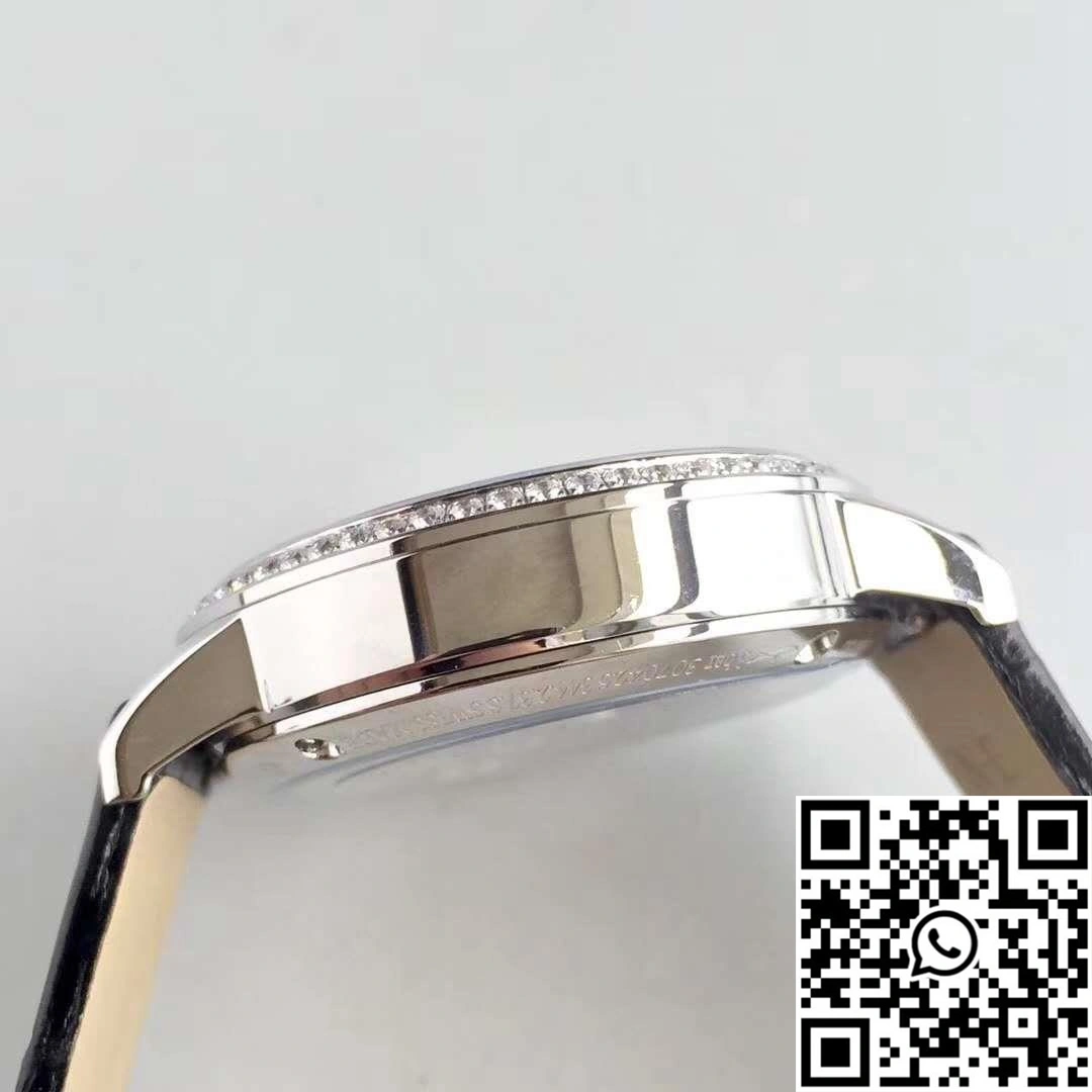 QuickDry Jaeger-LeCoultre Rendez-Vous 3612420 Black Leather Strap White Dial 2109