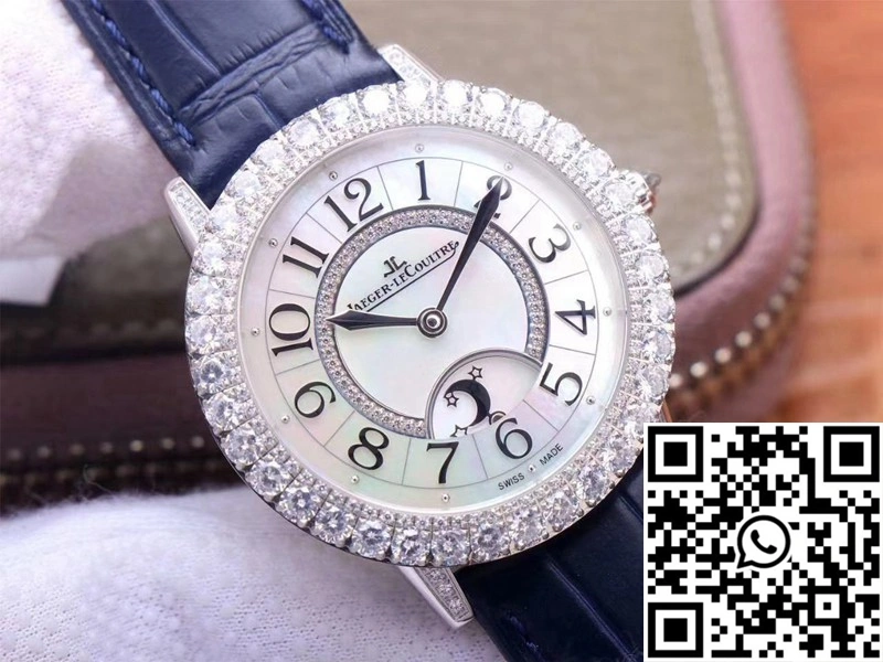 Casual Jaeger LeCoultre Rendez Vous Q3523570 ZF Factory Silver Diamond 2121