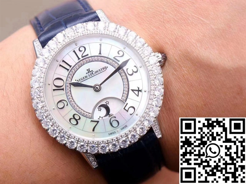 Casual Jaeger LeCoultre Rendez Vous Q3523570 ZF Factory Silver Diamond 2121