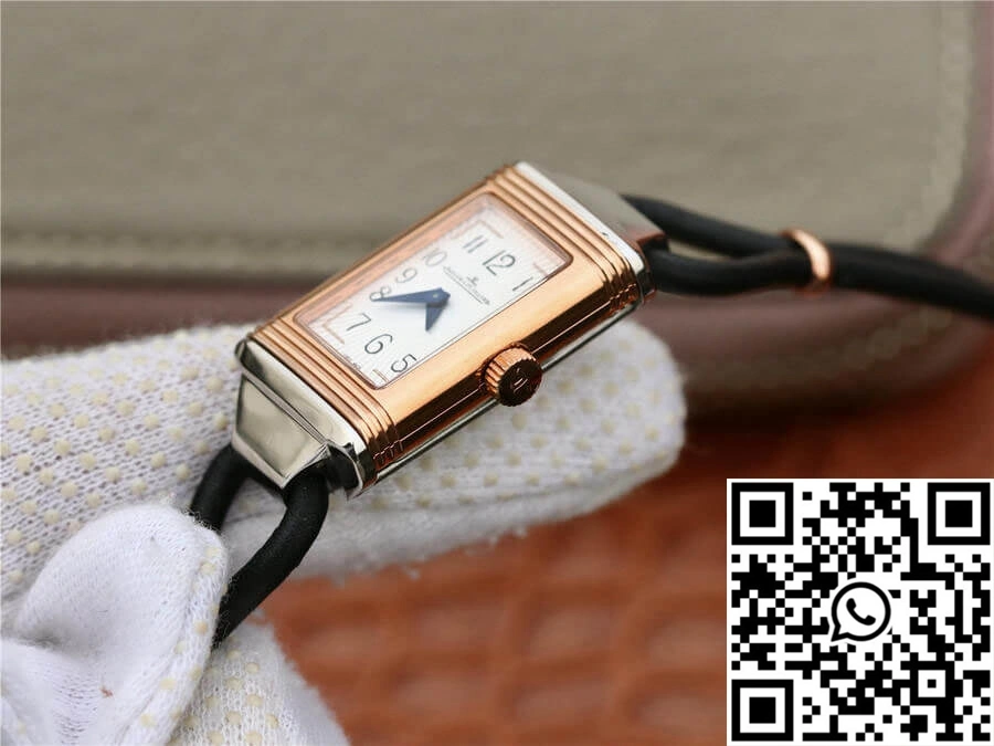 Jaeger-LeCoultre Reverso 3264520 MG Factory Rose Gold White Dial GoodFit 2133
