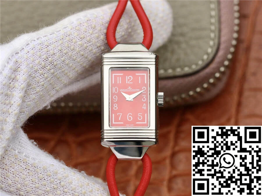 Thermal Jaeger-LeCoultre Reverso 3268560 MG Factory Stainless Steel Red Dial 2125