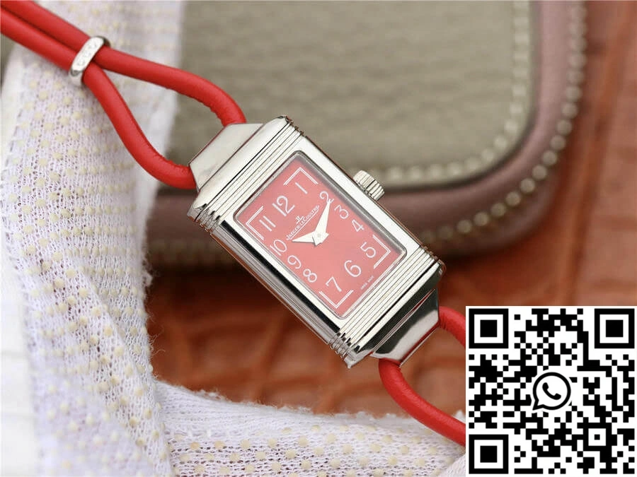Thermal Jaeger-LeCoultre Reverso 3268560 MG Factory Stainless Steel Red Dial 2125