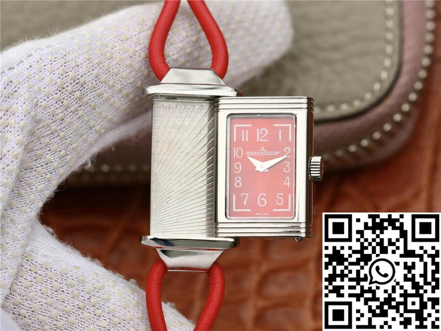 Thermal Jaeger-LeCoultre Reverso 3268560 MG Factory Stainless Steel Red Dial 2125