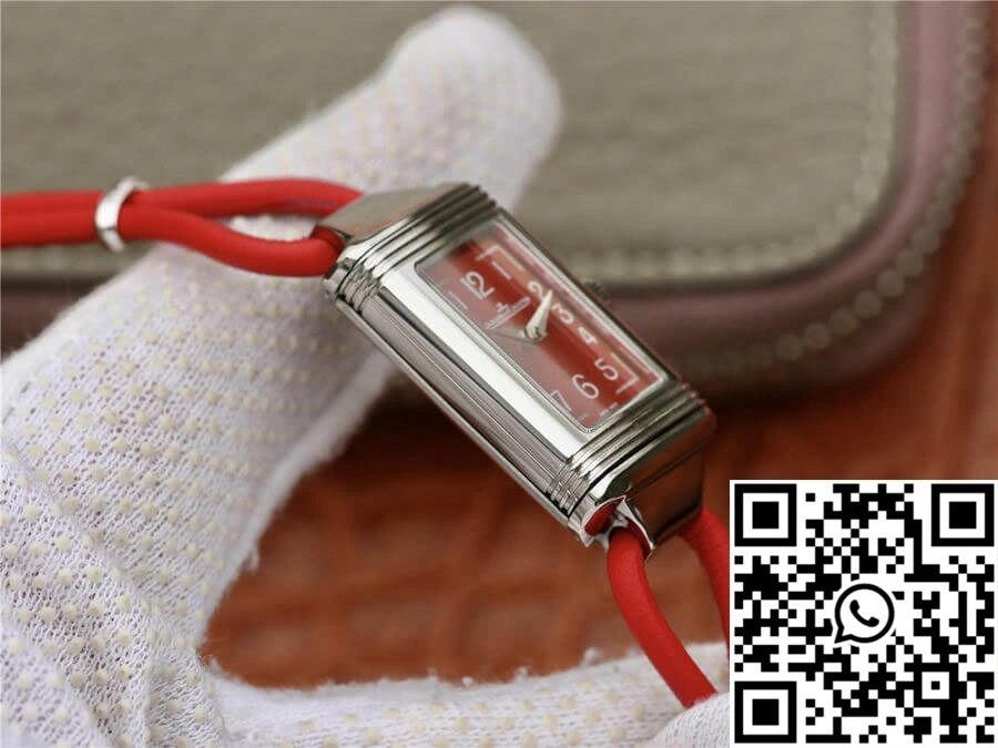 Thermal Jaeger-LeCoultre Reverso 3268560 MG Factory Stainless Steel Red Dial 2125