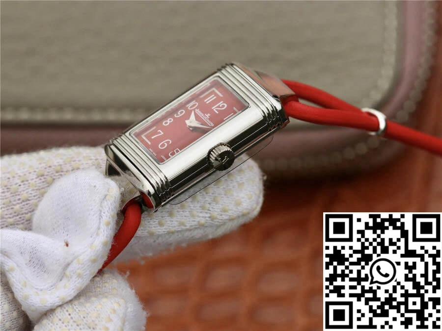 Thermal Jaeger-LeCoultre Reverso 3268560 MG Factory Stainless Steel Red Dial 2125