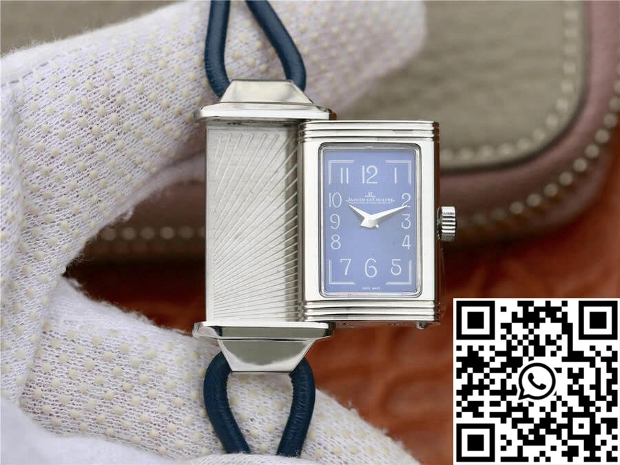 Resilient Jaeger-LeCoultre Reverso 326858J MG Factory Blue Dial 2135