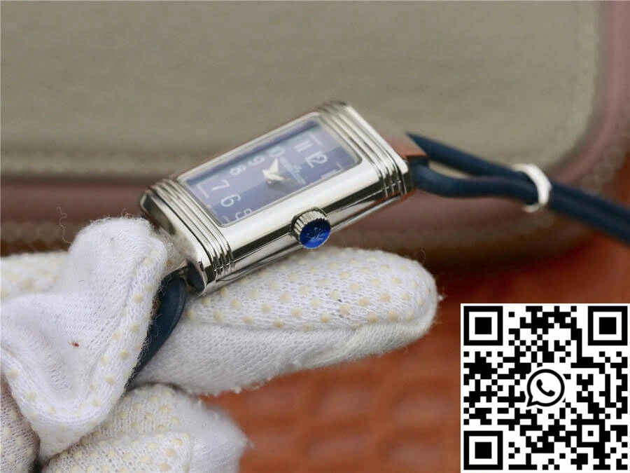 Resilient Jaeger-LeCoultre Reverso 326858J MG Factory Blue Dial 2135