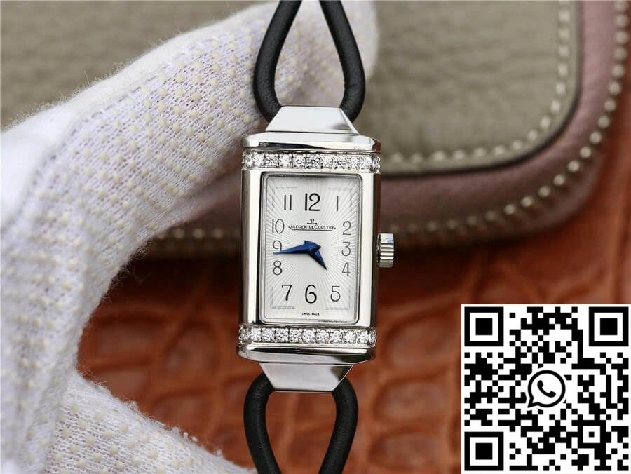 StreetReady Jaeger-LeCoultre Reverso MG Factory Diamond White Dial 2131