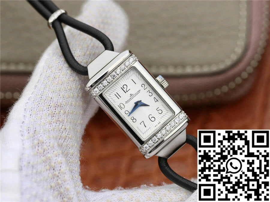 StreetReady Jaeger-LeCoultre Reverso MG Factory Diamond White Dial 2131