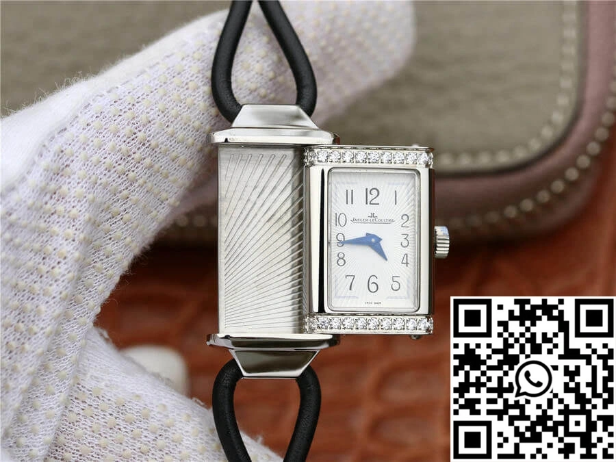 StreetReady Jaeger-LeCoultre Reverso MG Factory Diamond White Dial 2131